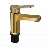 Смеситель для раковины FABIA шаровый золото 9830