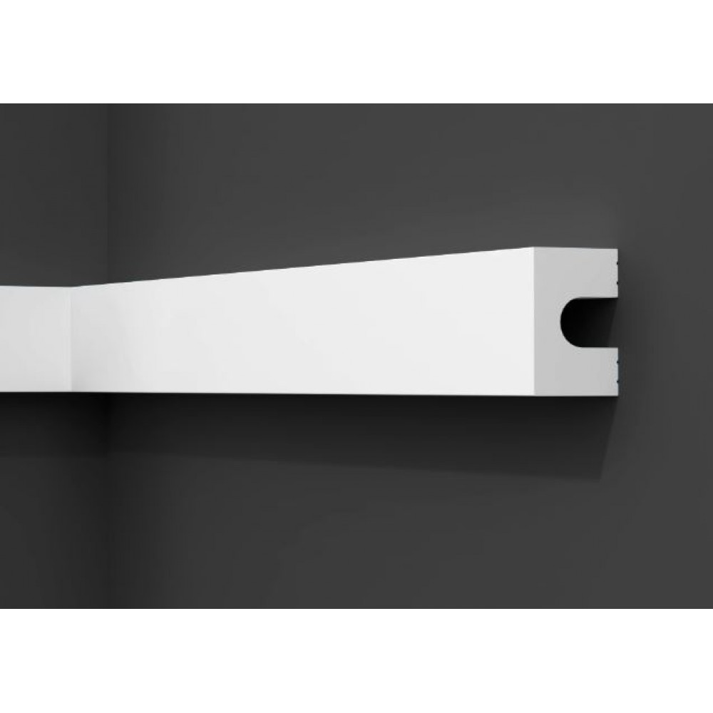 Плинтус потолочный рейка ударопрочная IX B30 (30*20 мм)