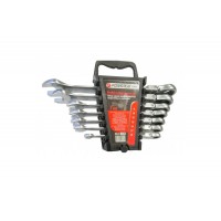 Набор ключей  7шт рожково-накидные с трещеткой 