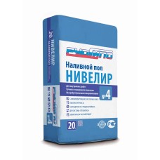 Раствор для пола самовыравнивающийся гипсовый РУСГИПС №4 5-100мм мешок 20кг 