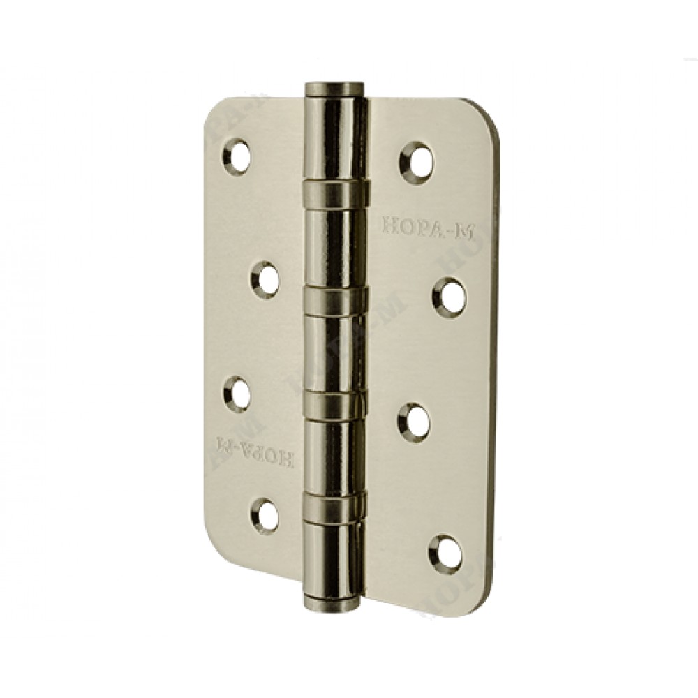 Петля сталь универсальная 4-4BB FHP R10 CP 100x75x2.5 с закругленными  углами (хром)