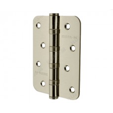 Петля сталь универсальная 4-4BB FHP R10 CP 100x75x2.5 с закругленными  углами (хром)