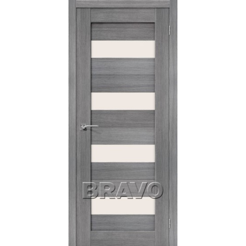 Полотно дверное ЭКО Порта-23 200*80 Grey Veralinga Magic Fog
