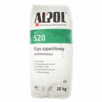 Шпатлевка гипсовая ALPOL AG S20 Старт мешок 20кг 48м/пал АКЦИЯ 10%