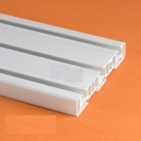 Карниз (шина потолочная) 2,5м 3-рядный Эконом