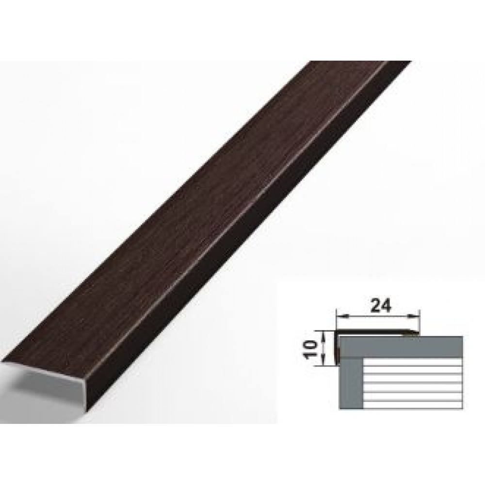 Профиль алюминиевый Д  1 (0,9м) венге 094 ХХХ АКЦИЯ