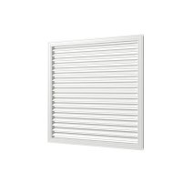 Решетка пластиковая 600*600 белая (П6060Р)