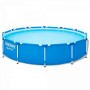 Бассейн каркасный круглый 305*100см (насос-фильтр 1249л/ч) Bestway 811-574 (14415)