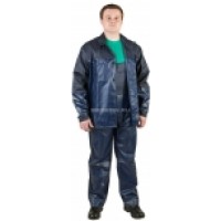 Костюм Автомойщик мужской т.синий/василек р.52-54 рост5/6 (КОС750) ХХХ АКЦИЯ 20%