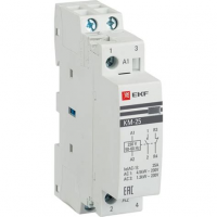 Контактор модульный КМ25А NO+NC 1mod