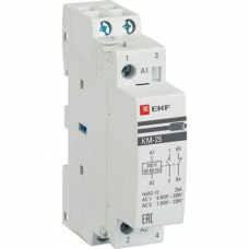 Контактор модульный КМ25А NO+NC 1mod