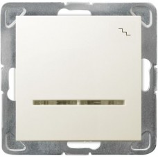 Выключатель LP- 3YS/M/27 1003 лестничный c подсветкой (без рамки)