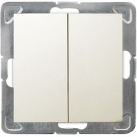 Выключатель LP-10Y/M/27 1010 2 кл. лестничный (без рамки)