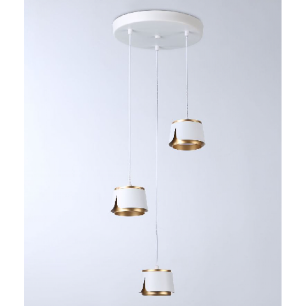 Светильник подвесной TN71249/3 WH/GD GX53