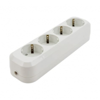 Колодка 4-х местная с/з 2П+З