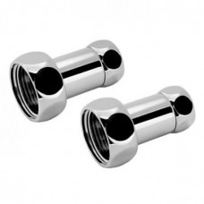 Соединение для полотенцесушителя прямое  1/2"х1/2" гайка-гайка