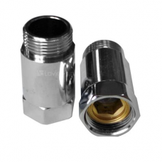 Соединение для полотенцесушителя прямое  1/2"х1/2" гайка-штуцер