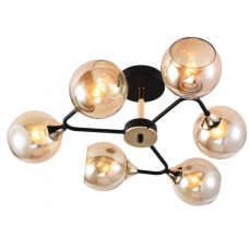 Светильник потолочный  01339-0,3-06 BK+FGD