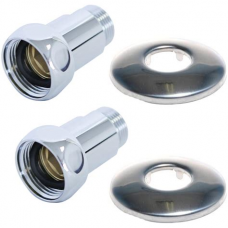 Соединение для полотенцесушителя прямое 1"х1" гайка-штуцер