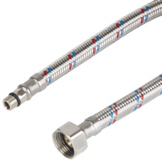 Шланг для смесителя в силиконе  80 см 1/2" М-10 04890