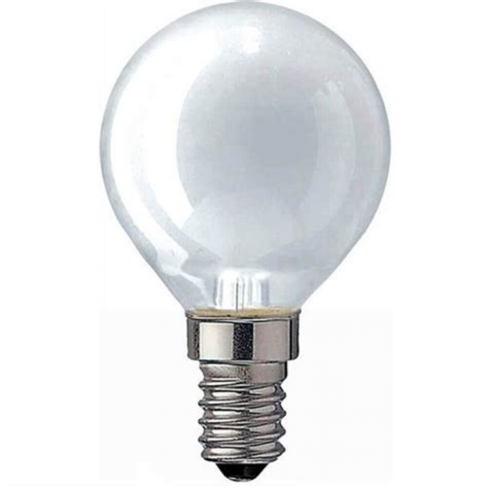 Лампа Р45 шар матовая Е-14 60W
