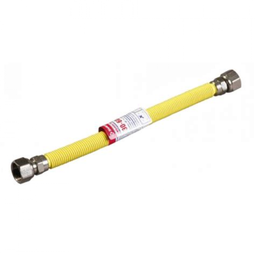 Подводка для газа сильфон. 1/2" 0,8м г/г 