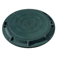 Люк полимер-песчаный  легкий Дачный (0,2т)