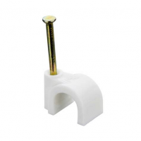 Скоба cable clips round   6*  круглая