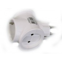 Тройник TOKER с/з 3Т1 белый 202-133