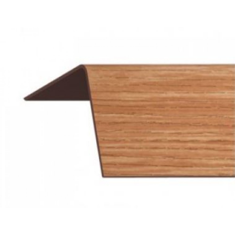Угол ПВХ 25*25 мм 2,7м 101 с тиснением Rico Moulding текстурный (вишня) ХХХ
