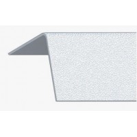 Угол ПВХ 30*30 мм 2,7м 110 с тиснением Rico Moulding однотонный (белый)