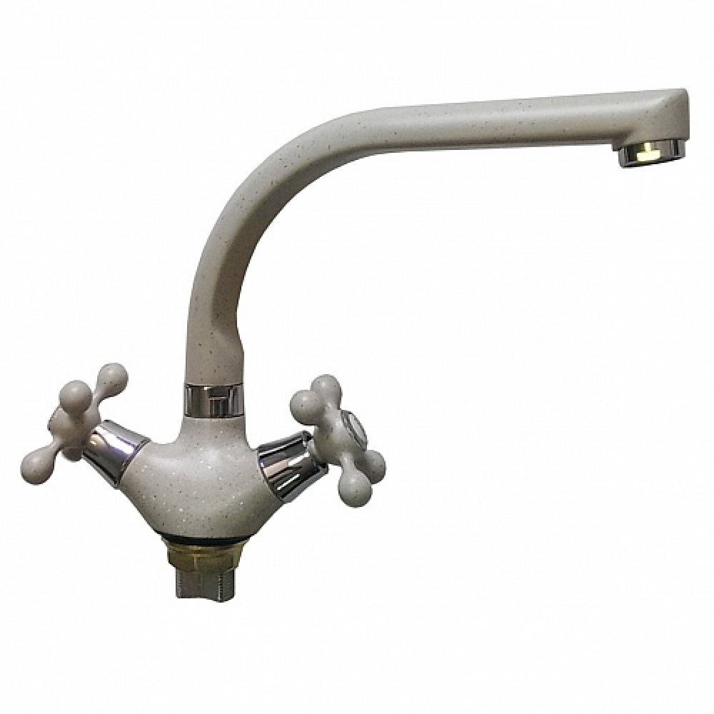 Смеситель для кухни боковой с гибким изливом Титан 88209