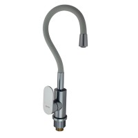 Смеситель для кухни боковой с гибким изливом Титан 88209