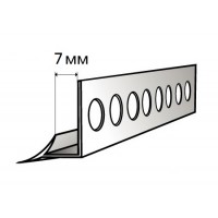 Профиль д/керам.плитки (листва) наруж. 9мм 2,5м (серый)
