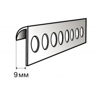 Профиль д/керам.плитки (листва) наруж. 9мм 2,5м (бирюзовый) ХХХ АКЦИЯ 50%