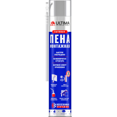 Пена монтажная бытовая всесезонная ULTIMA 700 мл. (UDFUF00003)