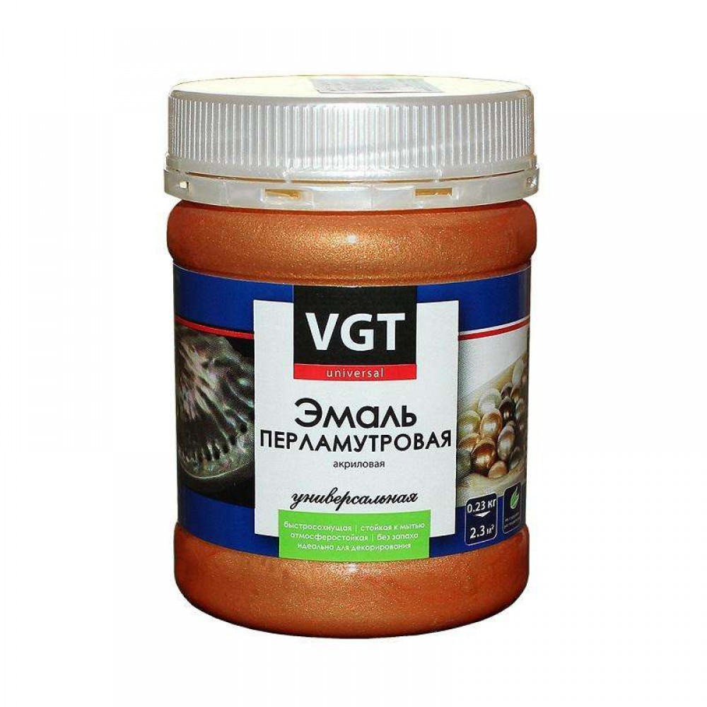 Эмаль акриловая декоративная Металлик гранат 0,23 кг Эмаль акриловая декоративная Металлик гранат 0,23 кг