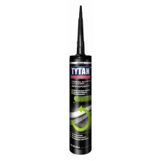 Герметик Кровельный битумно-каучуковый черный TYTAN 310 мл.