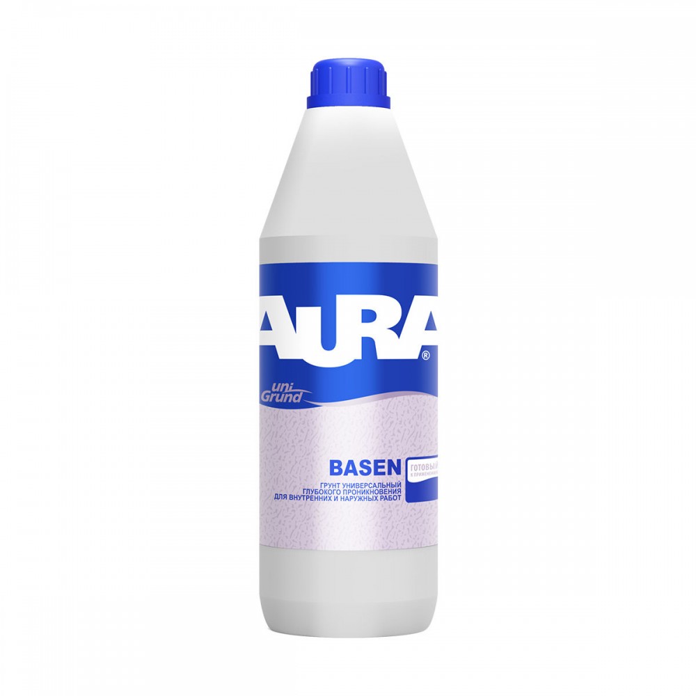 Грунтовка по бетону Aura Basen 1л 6шт/уп
