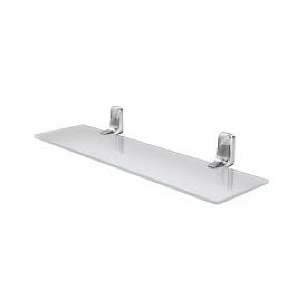 Полка для ванной стекло FORA FLOWER хром FOR-FL034 Полка для ванной стекло FORA FLOWER хром FOR-FL034