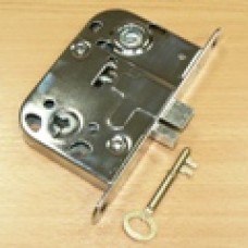 Корпус замка КЗВ-114 (72мм) (хром) 6617/108847   L004 SC