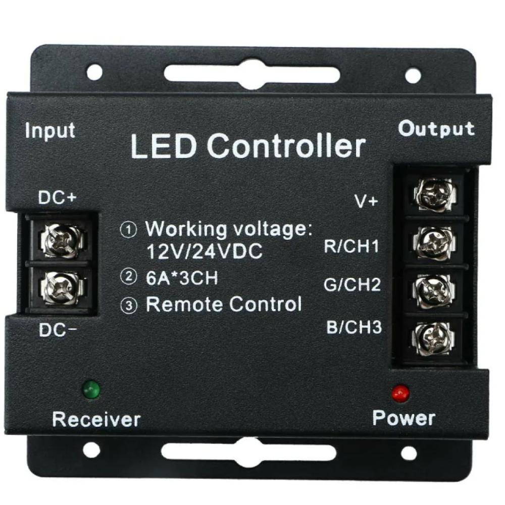 Контроллер BQ RGB 300W 12V/24V Контроллер BQ RGB 300W 12V/24V