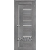 Полотно дверное ЭКО Браво-29 200*90 Grey Меlinga Magic Fog