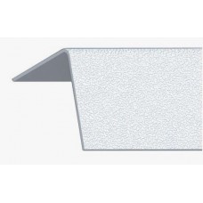 Угол ПВХ 20*20 мм 2,7м 110 с тиснением Rico Moulding однотонный (белый)