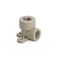 ППР Угольник с креплением РВ 20*3/4" серый