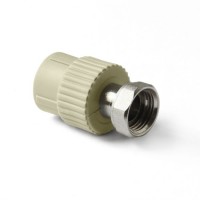 ППР Муфта с НГ 25* 3/4" серая (100/20) 10139025г