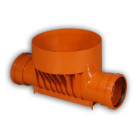 Кинета DN400х160 мм сборная д/гофро колодцев с уплотнит.резинкой 