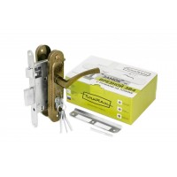 Замок врезной Птимаш ЗВ4-3.07 (ЗВ4-0623) м/о с/руч бронза 9673