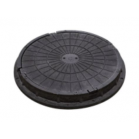 Люк полимер-песчаный  тяжелый Т (15,0 т)