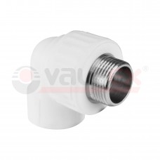 ППР Угольник РН 25*1/2" белый